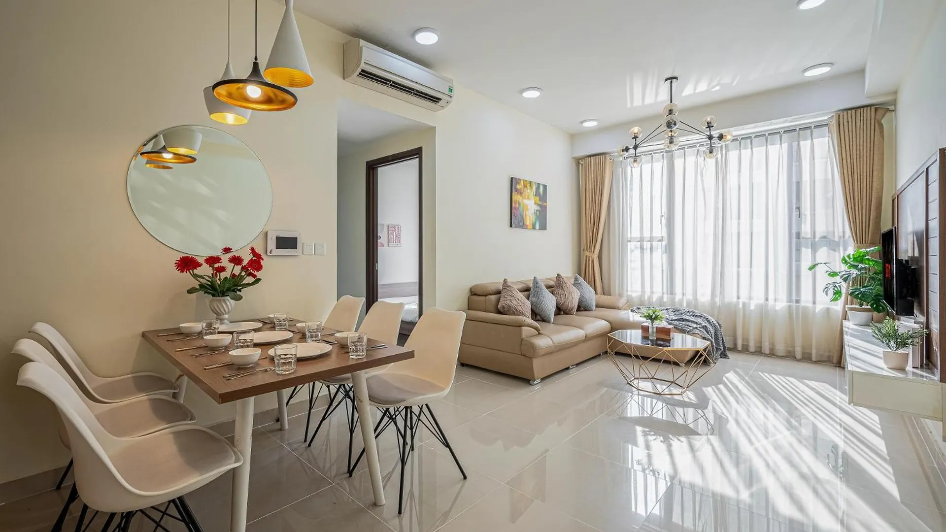 Double N Apartment - Netflix Tv, 5 Mins To Ben Thanh Market Ho Si Minh-város